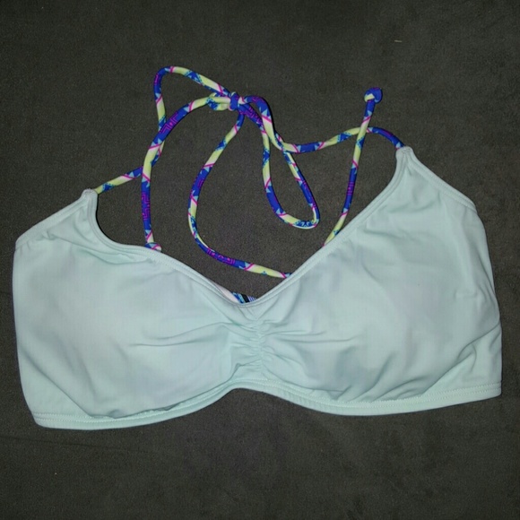 Pink swim top