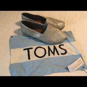 Silver Sparkle TOMS