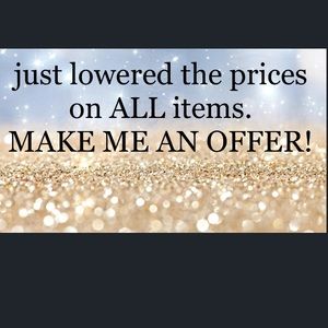 LOWERED ALL PRICES. Make offer!