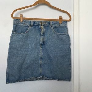 90s denim skirt