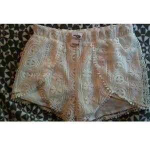 Charlotte Russe lace Shorts
