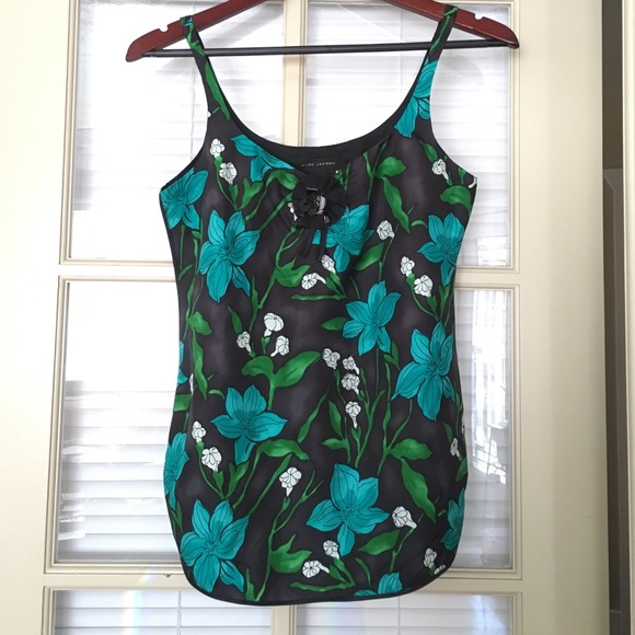 Marc Jacobs Floral Silk Tank - Picture 1 of 3