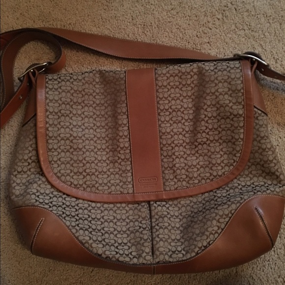 Coach cross body book bag brand new
