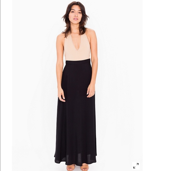 American Apparel maxi skirt