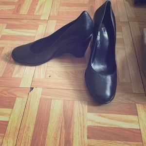 Cole Haan Nike Air black Wedges