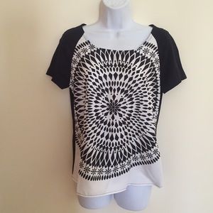 Aztec pattern shirt