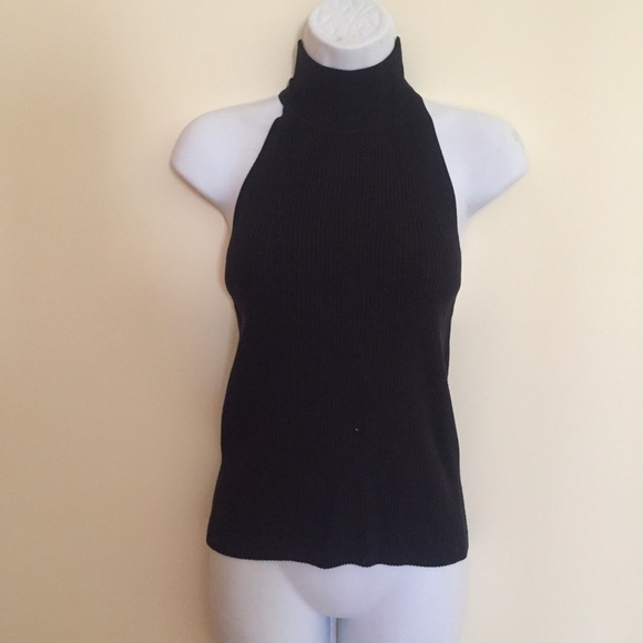 Backless Turtleneck