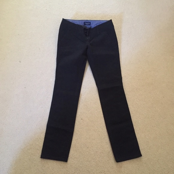 Plain black pants