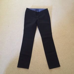 Plain black pants