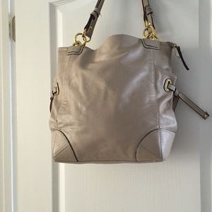 Coach leather bag