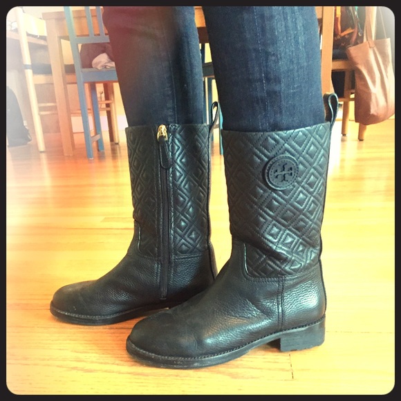 Tory Burch mid-calf boots!!