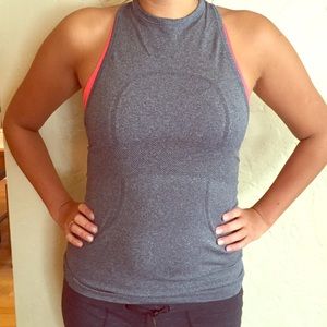 Lululemon high-neck work out tank