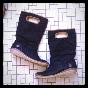 All-Weather Black Timberland Boots
