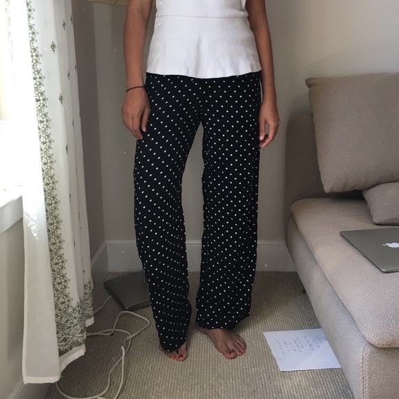 High waisted palazzo pants