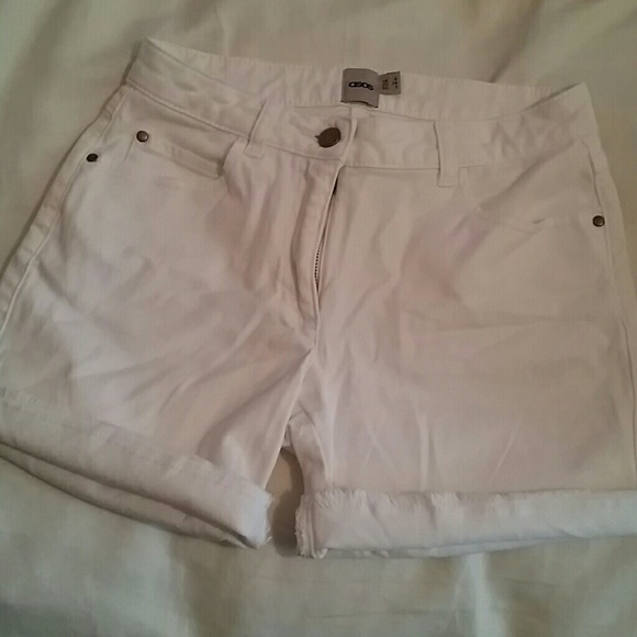 ASOS White Shorts