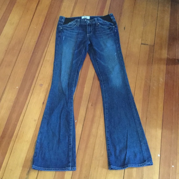 Paige under belly maternity jeans