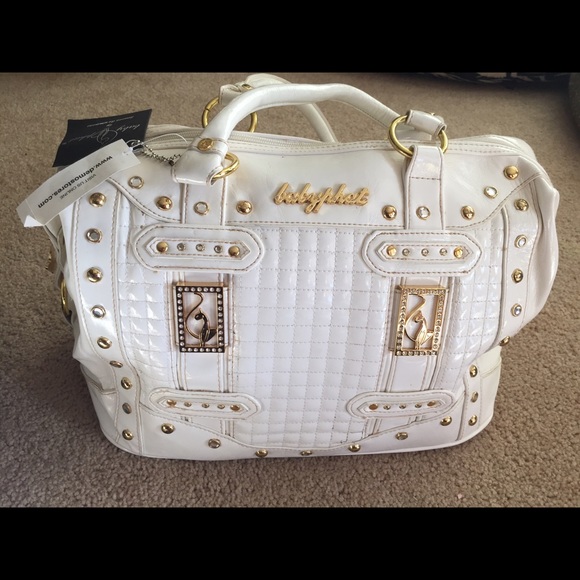 Baby Phat white NWT purse