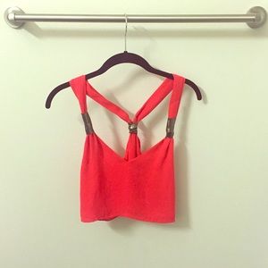 Bebe crop top