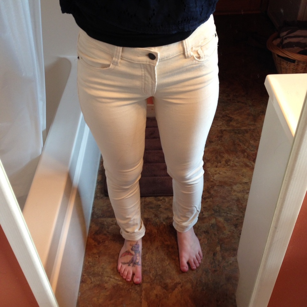 Joe Fresh White Skinny Jeans
