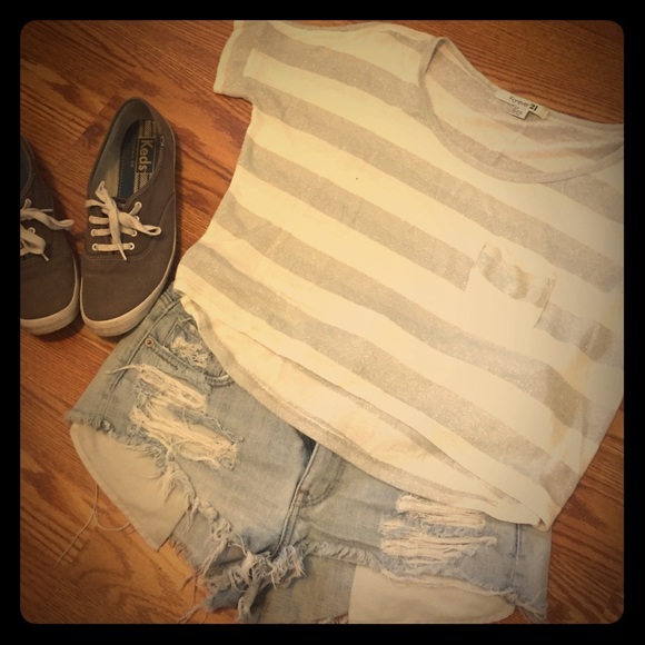 Forever 21 Stripped Shirt