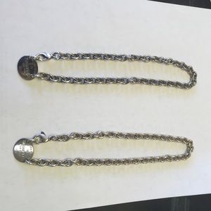 Tiffany & Co link necklaces