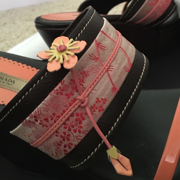 Prada wedges