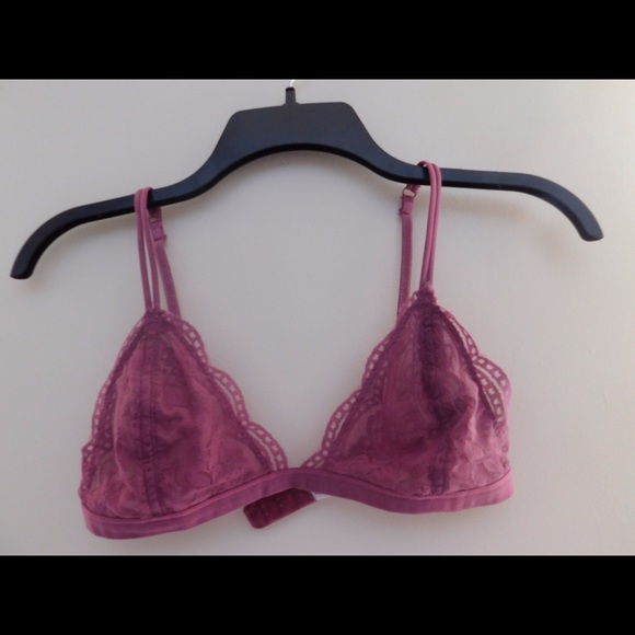 Anemone oxblood burgundy bralette