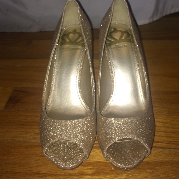 Sparkly heels