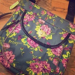 Betsey Johnson Floral Crossbody Bag