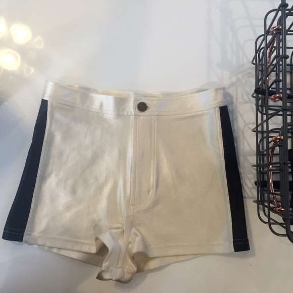 American Apparel The Two Tone Disco Shorts