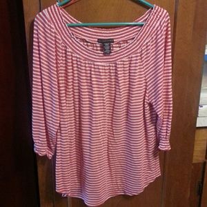 Apostrophe striped top