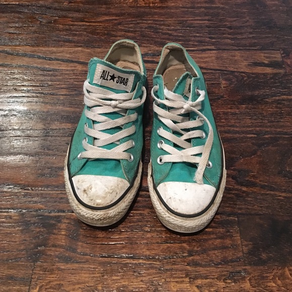 Teal converse