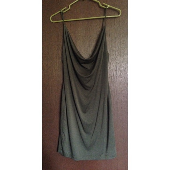 Olive Green Bodycon Dress