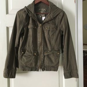 J. Crew army fatigue style jacket