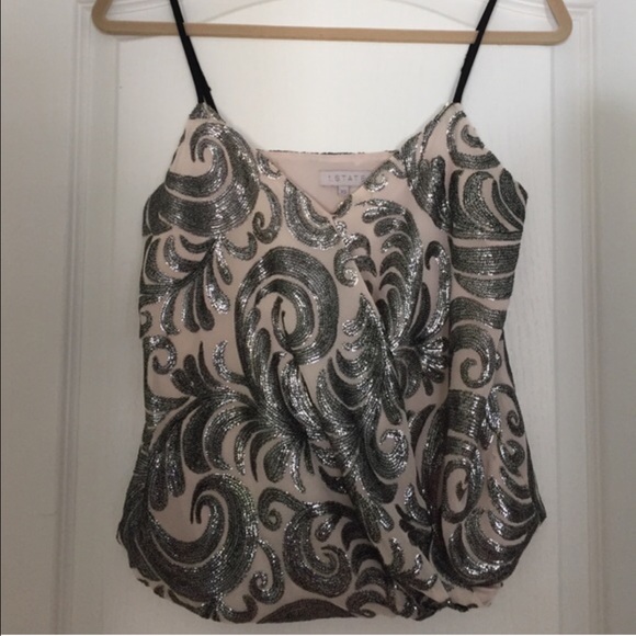 1. STATE sequin top - Picture 3 of 4