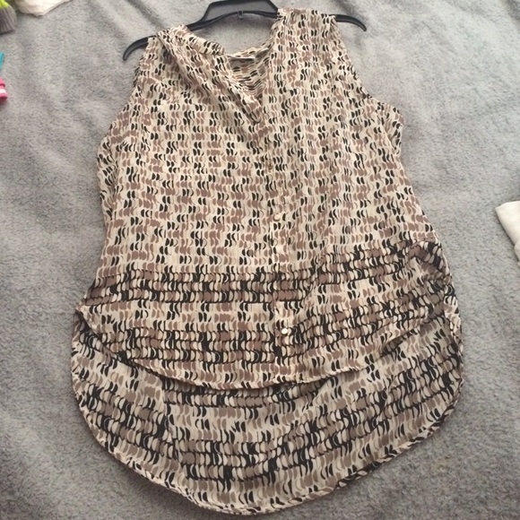 Soft polyester blouse
