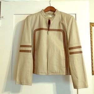 Vintage Leather Racer Jacket