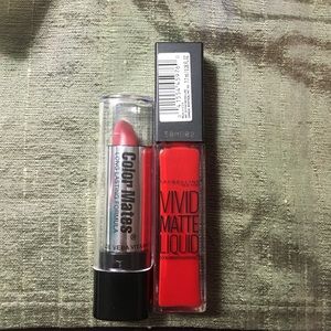 Bundle. Liquid lipstick and lipstick