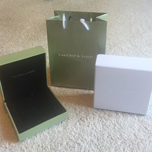 Van Cleef box and bag