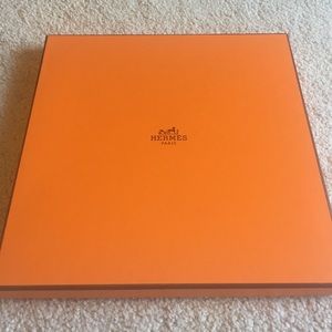 Hermes scarf box