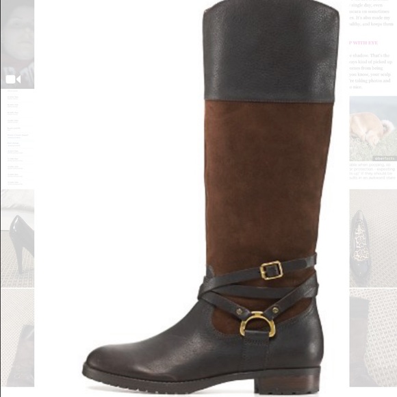 Ralph Lauren Brown Riding Boots