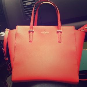Red Kate Spade Hayden Bag