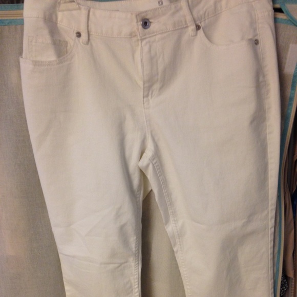 White jeans