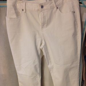 White jeans