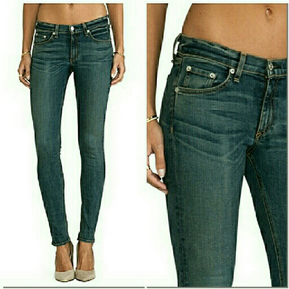Rag & Bone Augusta Skinny 2* Jeans 26 - Picture 2 of 4