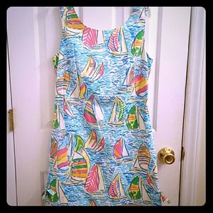 SOLD. Lilly Pulitzer You Gotta Regatta Shift Dress