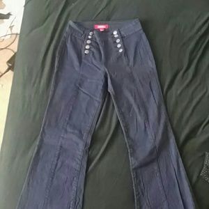 Forever 21 sailor bell bottom jeans