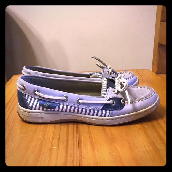 Blue Sperry Top-Sider Boat Shoes