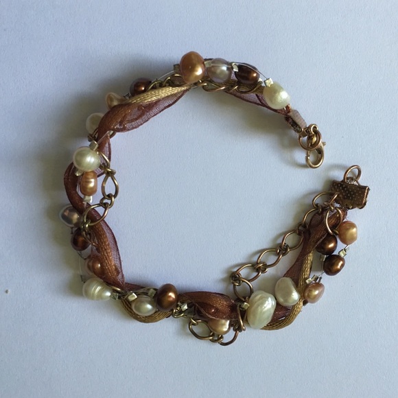 Bronze shades bracelet