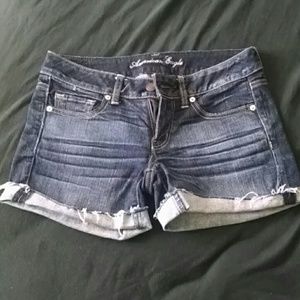 American eagle cropped shorts